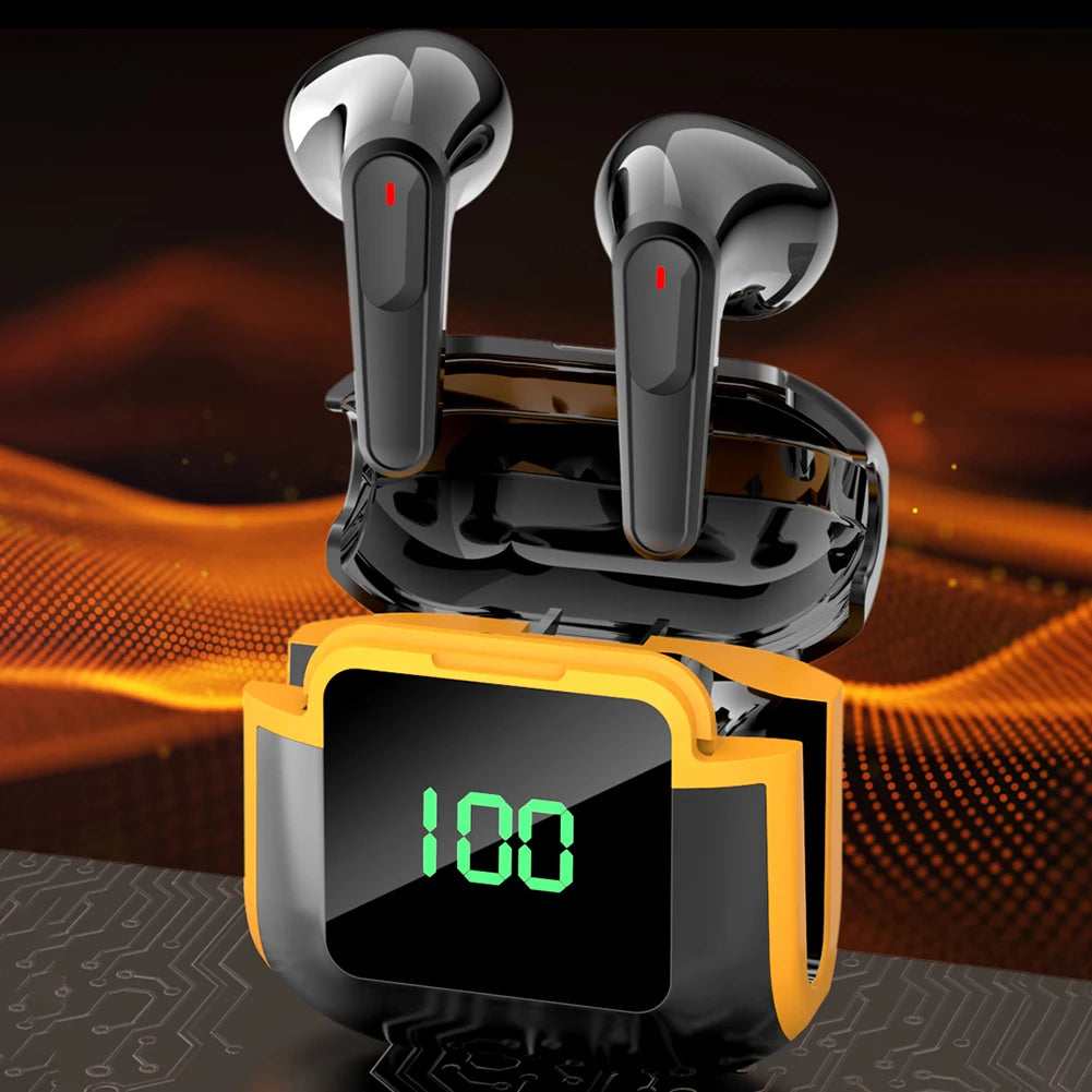 PRO 90 Wireless Bluetooth In Ear Headphone Waterproof Noise Reduction Headphones Smart Touch Music TWS Earplugs Gaming Earphones