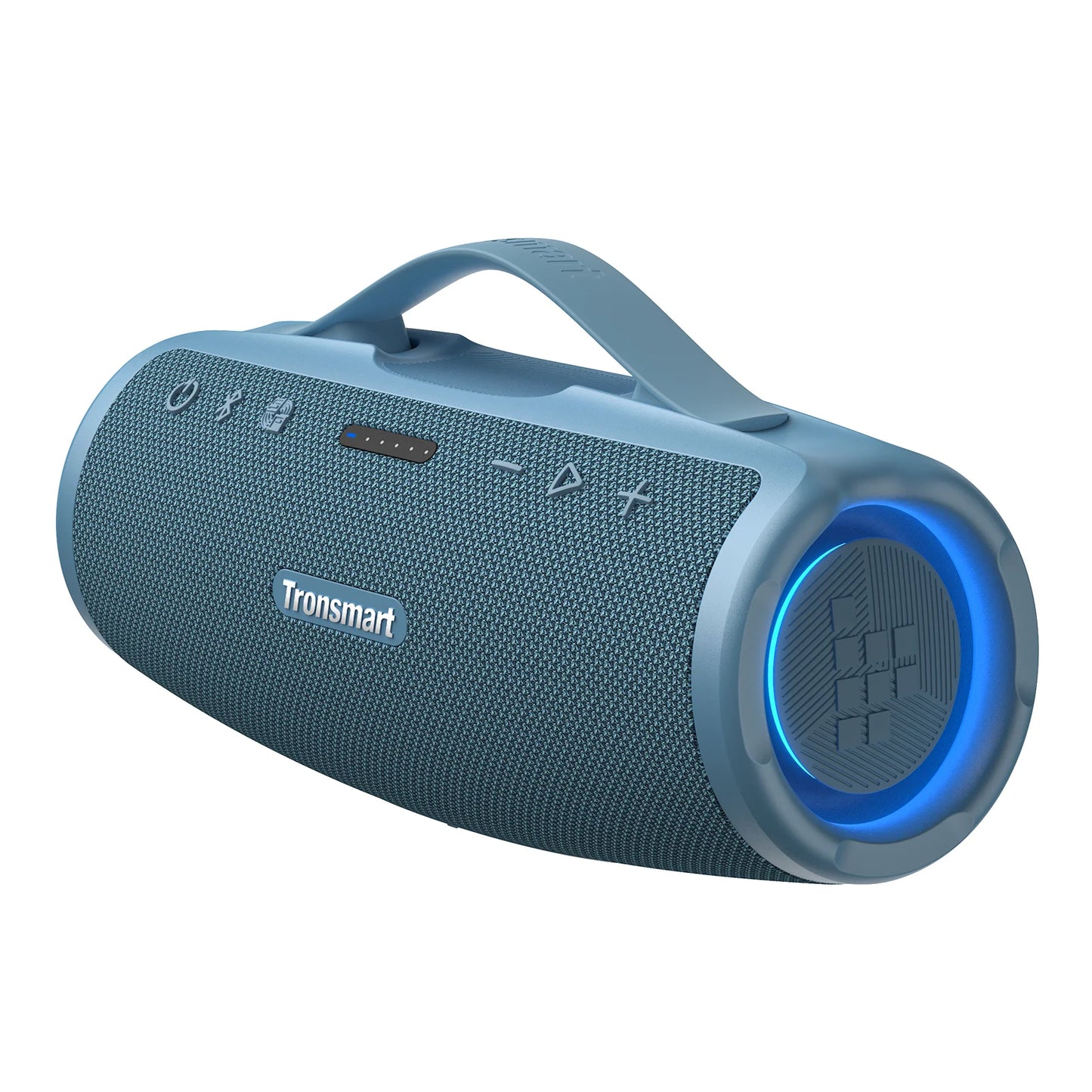 2025 Tronsmart Mirtune S100 Speaker 50W Bluetooth Speaker with IPX7 Waterproof, APP Control, Built-in Powerbank & Retractable